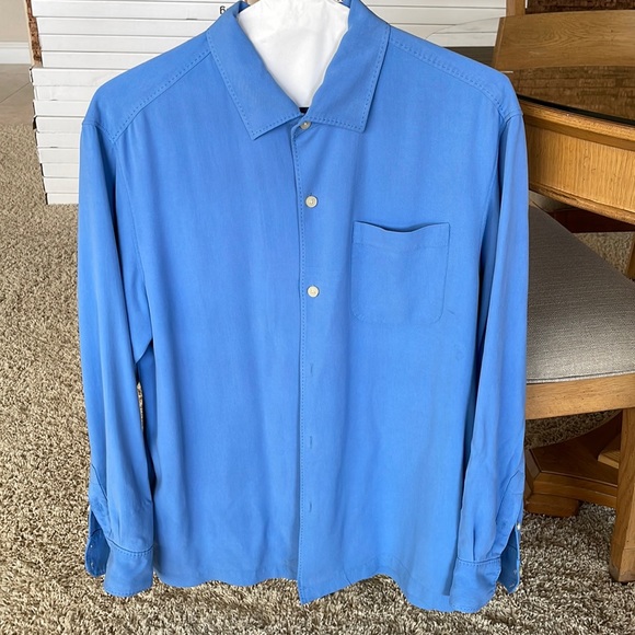 Tommy Bahama long sleeve men’s dress shirt, size L - Picture 1 of 7